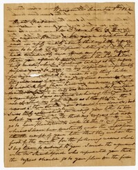 Letter to Charlotte A. Allston from Sam Smith, December 8th, 1822