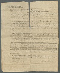 Mortgage for Eleven Enslaved Persons from Robert F.W. Allston to Robert Heriot, 1830