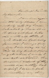 174. James B. Heyward to Maria Heyward -- January 3, 1862
