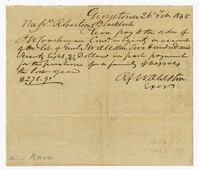 Bill of Sale for an Enslaved Family from Robert F.W. Allston to J.W. Coachman, 1845