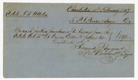 Bill for the Purchase of Four Enslaved Persons from the Estate of Col. William A. Carson, 1857
