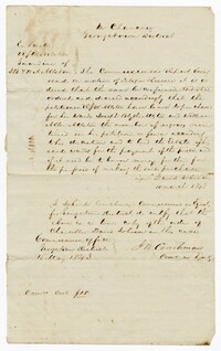 Decretal Order for Enslaved Persons for Joseph B. Allston and William A. Allston, 1843