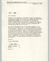 Regents of the University of California v. Bakke, July 1, 1978