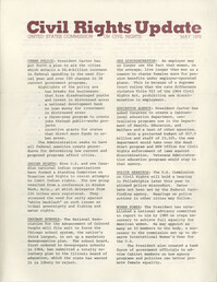 Civil Rights Update, May 1978