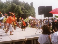 Danza tradicional./ A Traditional Dance Performance