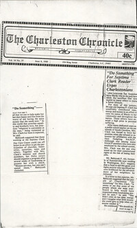 Newspaper Article, June 8, 1985