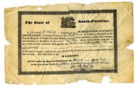 Appointment to Third Corporal for James Drayton, 1839