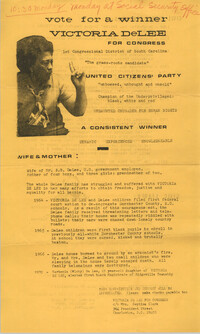 Campaign Flyer, 