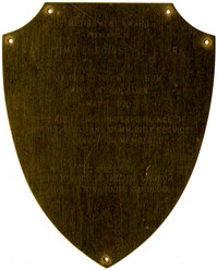 Plaque, May 3, 1970