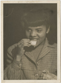 Young Woman Eating