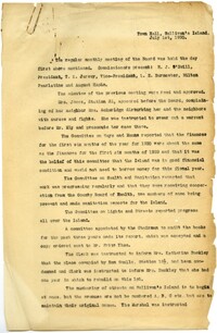 July 1, 1930 Meeting Minutes