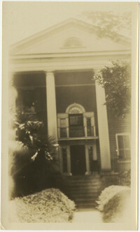 Front of Portico