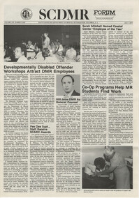 SCDMR Forum, South Carolina Department of Mental Retardation, July 1977
