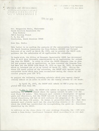 Letter from Pete M. Mirelez to Marguerite Howie, April 12, 1972