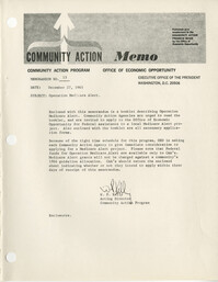 Community Action Program Memorandum No. 13
