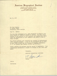 Letter from E. H. Sparks to Esau Jenkins, May 16, 1969