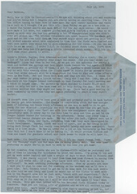 Letter from Karney Platt to Bernice V. Robinson, July 13, 1970