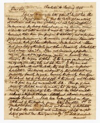 Letter to Langdon Cheves Sr. from T. Huger, 1846