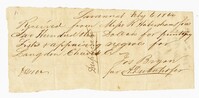 Receipt for the Appraisement of Enslaved Persons, 1860