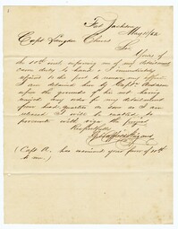 Letter to Captain Langdon Cheves Jr., May 11, 1862