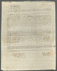 Indenture of Land to John Ball Jr. for Charleston Neck Land, 1711
