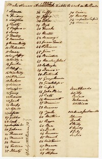 Enslaved Men from Limerick Plantation Liable for Road Work, 1807