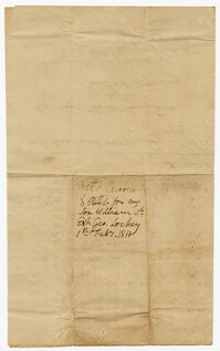 Accounts Current and Received for Doctor William Ball, 1811