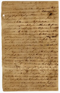Copy of a Letter from Elias Ball IV to Elias 