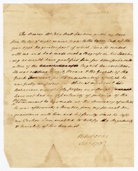 Letter on John Ball's Education, September of 1798