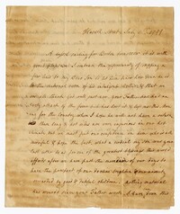 Letter from Jane Ball to her Son John Ball Jr., June 4, 1799