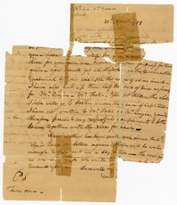 Letter from John Ball Sr. to his Son John Ball Jr., April 20, 1799