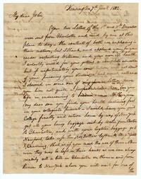 Letter from John Ball Sr. to his Son John Ball Jr., January 7, 1802