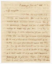Letter from William James Ball to his Brother John Ball Jr., June 24, 1806