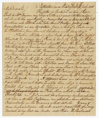 Letter from Matthew Bryan to John Ball Jr., July 26, 1806