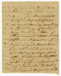 Letter from Isaac Ball to Thomas Slater, March 8, 1811