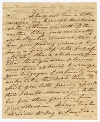 Letter from Ann Ball to her Husband John Ball, November 8, 1822
