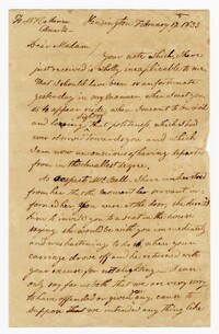Copy of a Letter from John Ball to Catherine Edwards, February 17, 1833