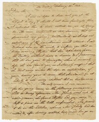 Letter from John Jacob Ischudy to John Ball, February 16, 1834