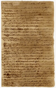 Copy of a Letter between Elias 