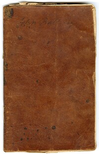 Household Account Book of John Ball Sr., 1805-1817