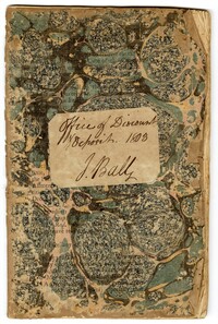 John Ball's Office of Discount Deposit Book, 1803