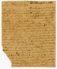 Letter from Robert Heriot to Mary Heriot, June 9, 1781