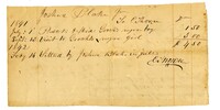 Medical Fees for Joshua Blake Jr., 1841-1842