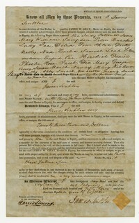 Mortgage of Forty-Five Enslaved Persons, 1854
