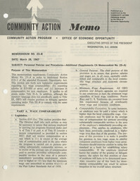 Community Action Program Memorandum No. 23-B