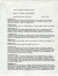 VISTA Activity Report, May 11-22, 1970