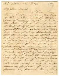 Letter from William Alston Hayne to Charles Alston, 1861