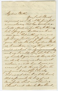 Letter from Mary Pringle to Charles Alston, August 16, 1861