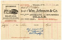 Wm. Johnson & Co. Bill