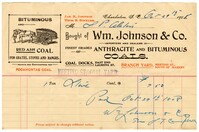 Wm. Johnson & Co. Bill